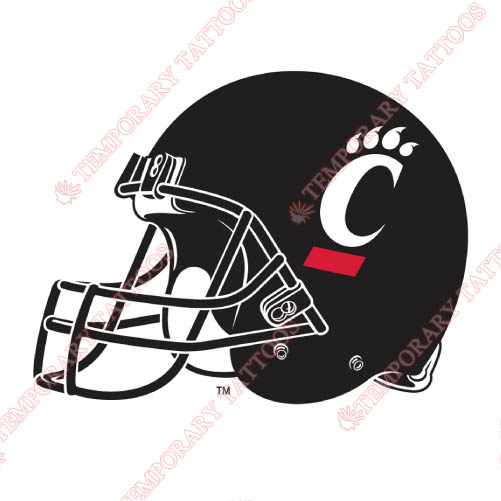 Cincinnati Bearcats Customize Temporary Tattoos Stickers NO.4145